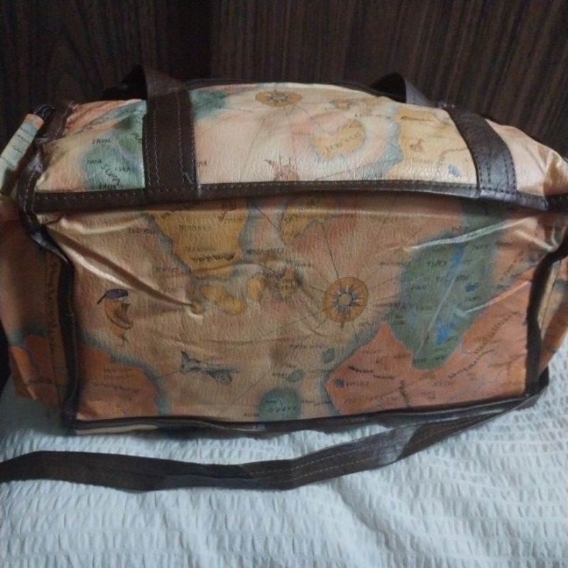 Túi du lịch họa tiết Map hiệu kansai của Nhật, túi nhựa chống thấm, size 37x23x20