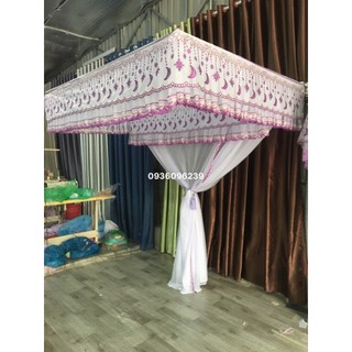 Màn khung chống muỗi, vải tuyn lạnh loại 1
