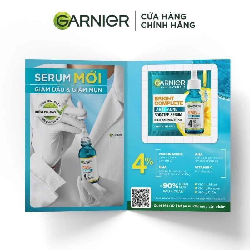 Combo 5 gói tinh chất dưỡng GARNIER