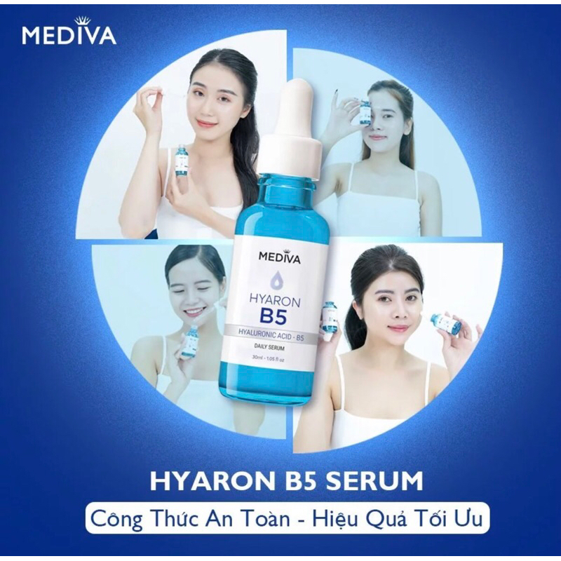 Serum B5 Mediva siêu cấp ẩm phục hồi da chính hãng