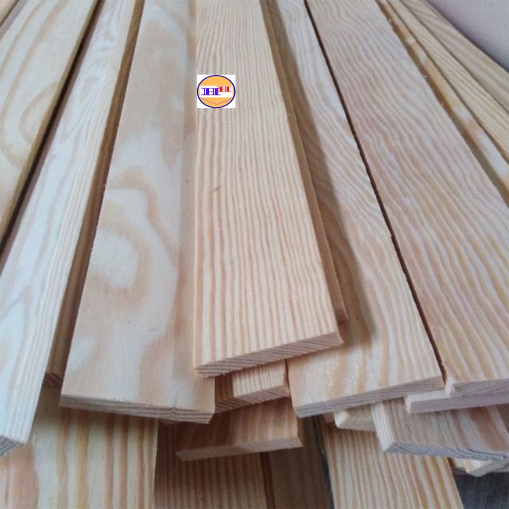 Thanh gỗ thông dày 1cm rộng 3cm dài 60cm,Nan gỗ thông xẻ thanh nhiều kích thước được chà mịn các cạnh