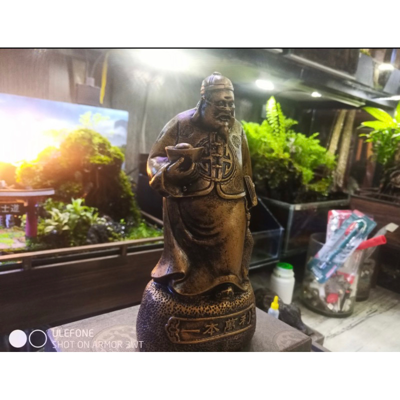 Ông quản gia quản tài 22cm vật phẩm chiêu tài tụ tài giúp gia chủ quản lí tài sản hiệu quả