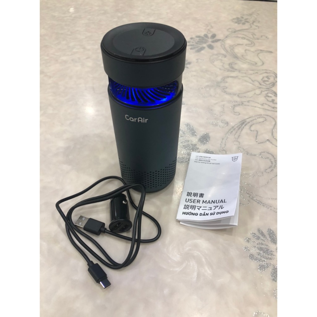 Máy lọc không khí ô tô CarAir(kèm thêm 2 lõi lọc, 1 lõi lọc xài cho 6 tháng, tổng 18 tháng) | BigBuy360 - bigbuy360.vn