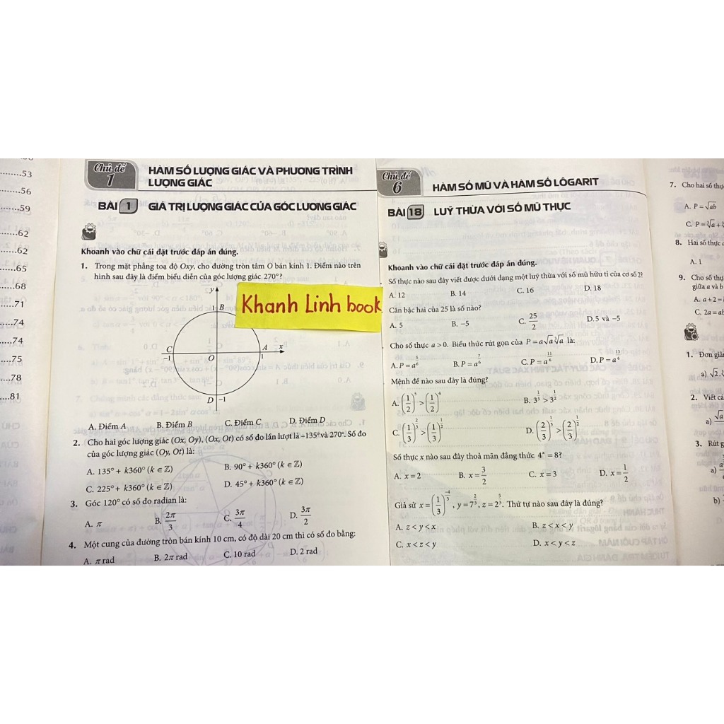 Sách - Combo Bài tập toán 11 tập 1 + 2 cơ bản và nâng cao