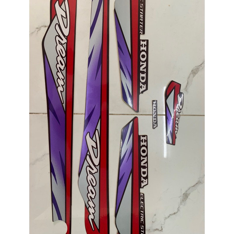 Bộ tem Dream lùn đời 94 hàng nhập Thái Lan chất lượng cao dành trang trí riêng cho dòng xe này