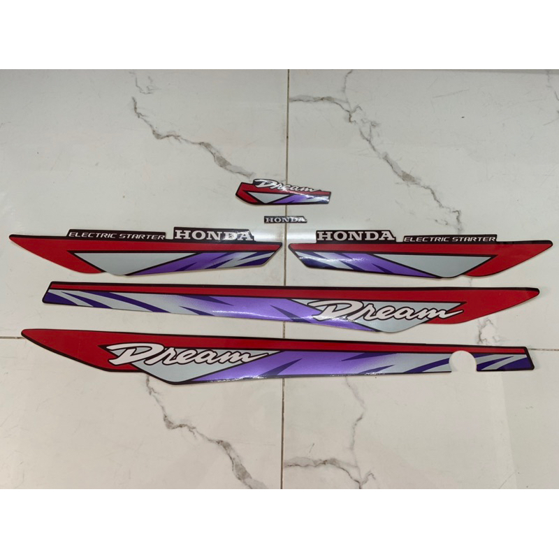 Bộ tem Dream lùn đời 94 hàng nhập Thái Lan chất lượng cao dành trang trí riêng cho dòng xe này