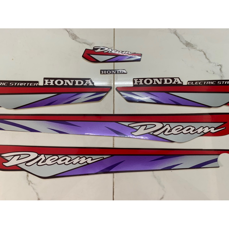 Bộ tem Dream lùn đời 94 hàng nhập Thái Lan chất lượng cao dành trang trí riêng cho dòng xe này