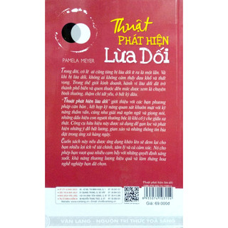 Sách TL - Thuật Phát Hiện Lừa Dối (2014-2019) - VLB