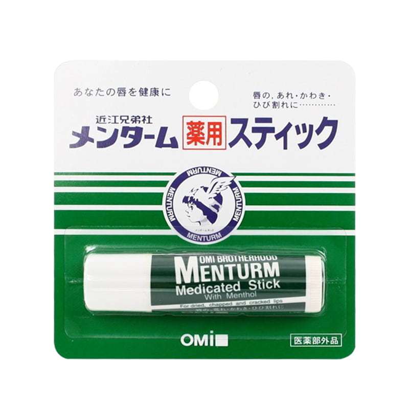 Son dưỡng môi Omi Brotherhood Menturm Lip Stick chính hãng hàng nội địa Nhật