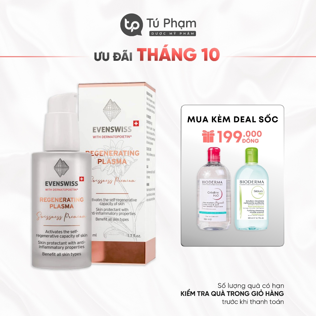 Tinh Chất Phục Hồi Da Evenswiss Regenerating Plasma