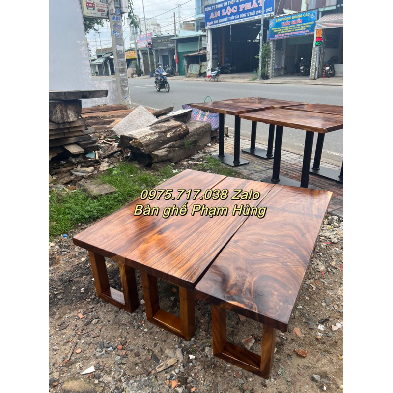 Băng gỗ me tây ngoài trời