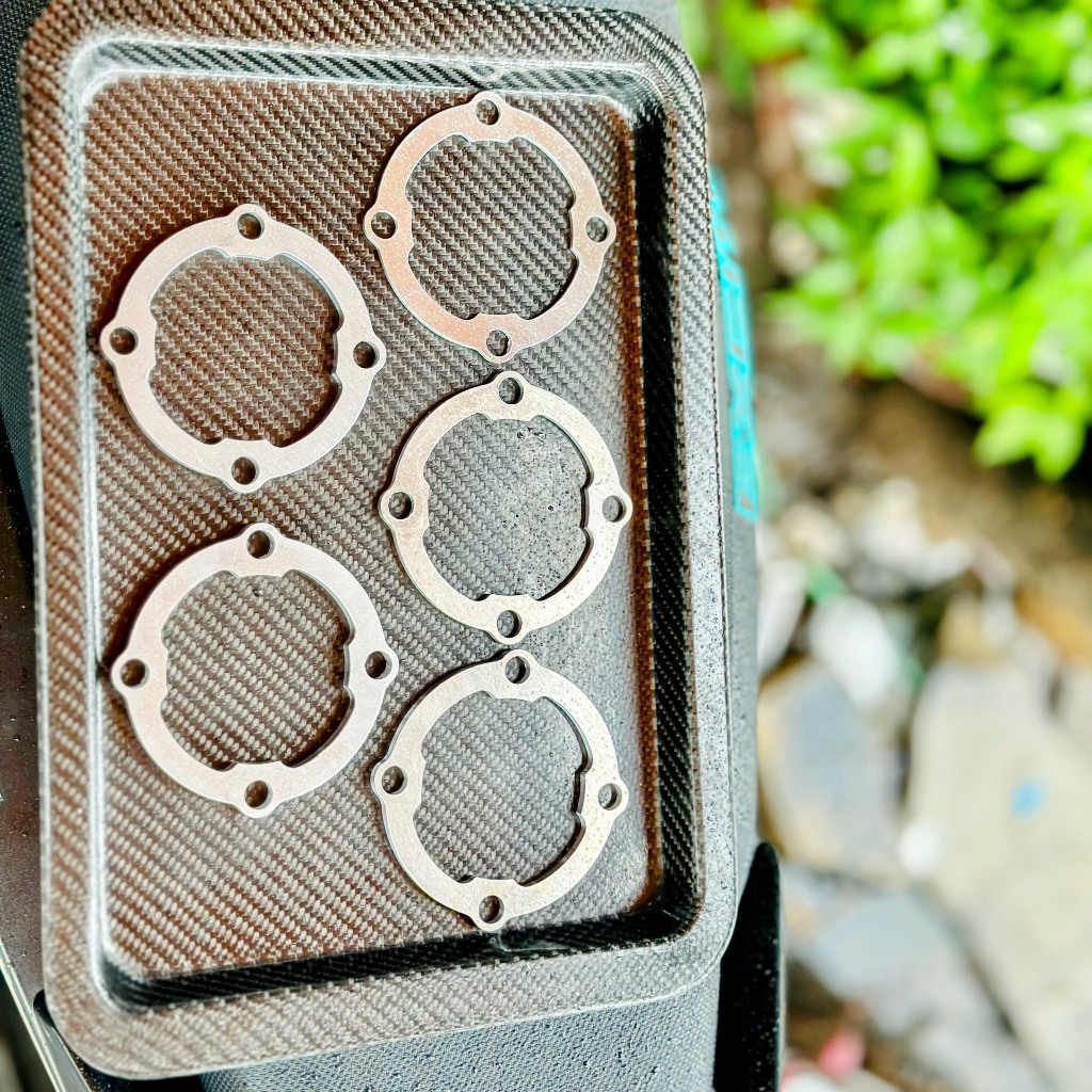 Thớt Lòng chêm đĩa 4 Lỗ _ Dày từ 2 Li - 6 Li /  Thớt CNC chêm Heo / Đĩa thông dụng