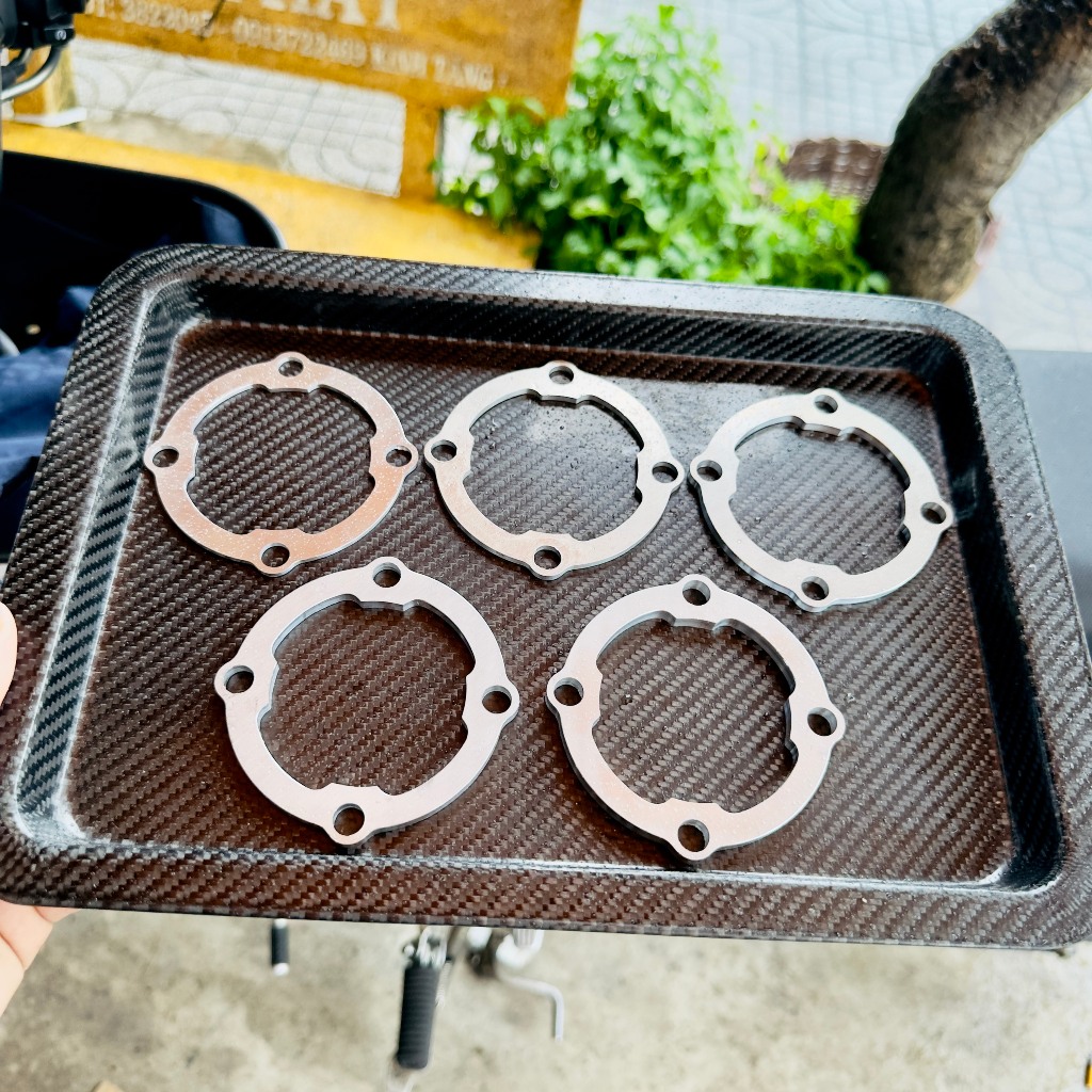 Thớt Lòng chêm đĩa 4 Lỗ _ Dày từ 2 Li - 6 Li /  Thớt CNC chêm Heo / Đĩa thông dụng