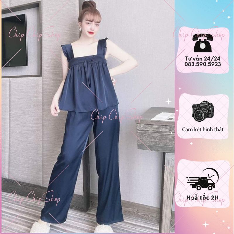 Set dài áo cánh tiên mặc nhà , đường may chắc chắn , kute , siêu đáng yêu Chipchip90 S46