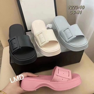 Dép bảng ngang nhựa nữ 3 phân 1223-10 thời trang cao cấp mẫu mới