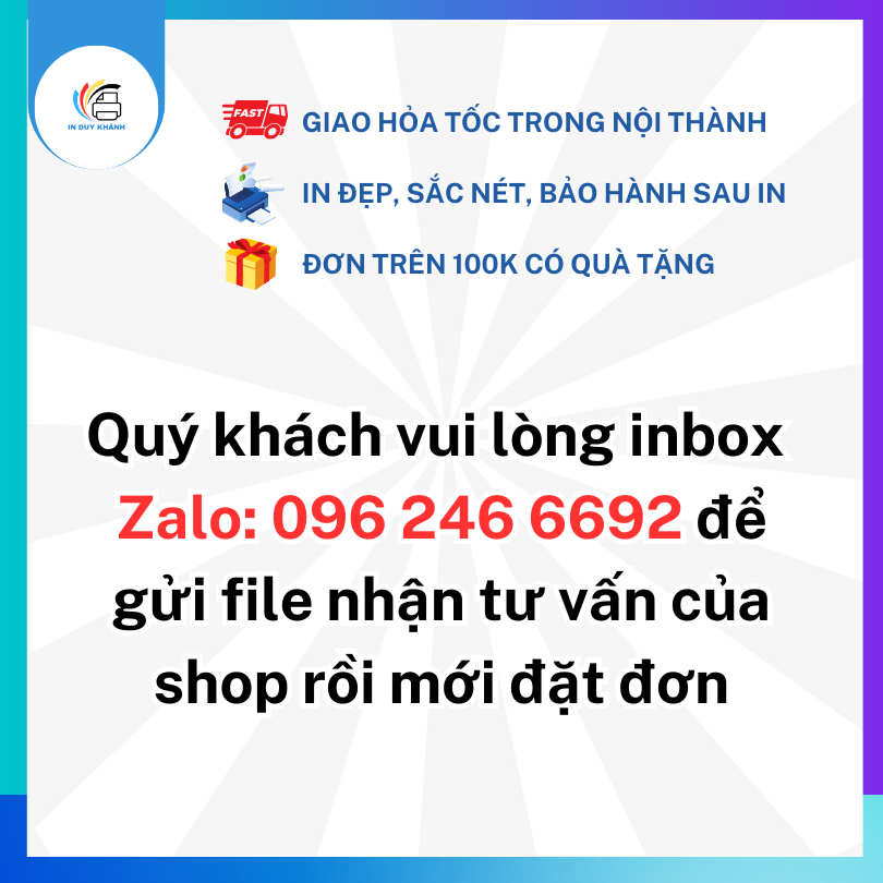Photo tài liệu, in tài liệu theo yêu cầu