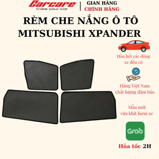 Rèm che nắng theo xe Mitshubishi Xpander - Bộ 4 tấm dính nam châm