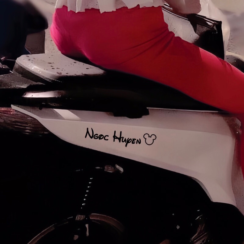 TEM DÁN XE THEO TÊN