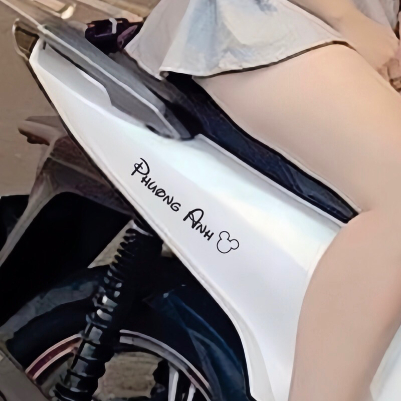 TEM DÁN XE THEO TÊN