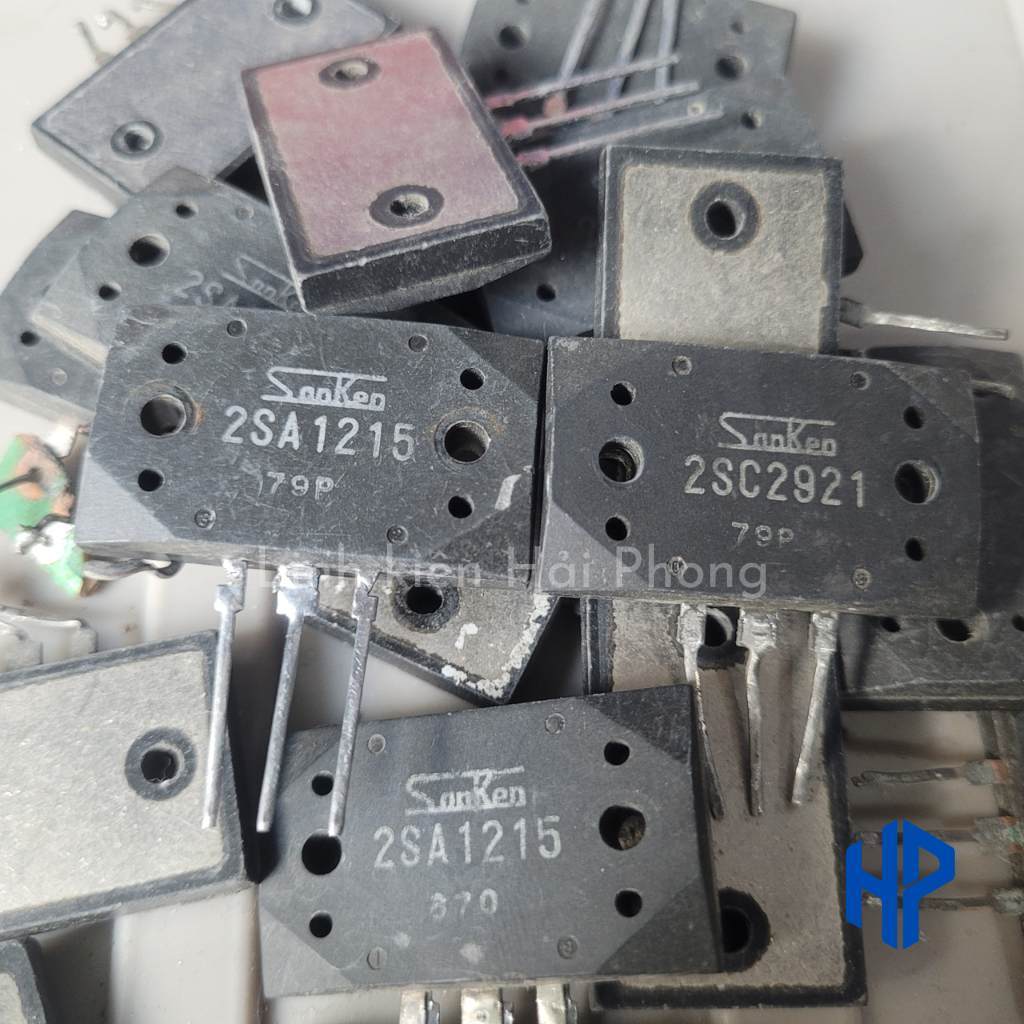 A1215 C2921 cặp sò sanken 2SA1215 2SC2921 tháo máy bãi đẹp bao sống