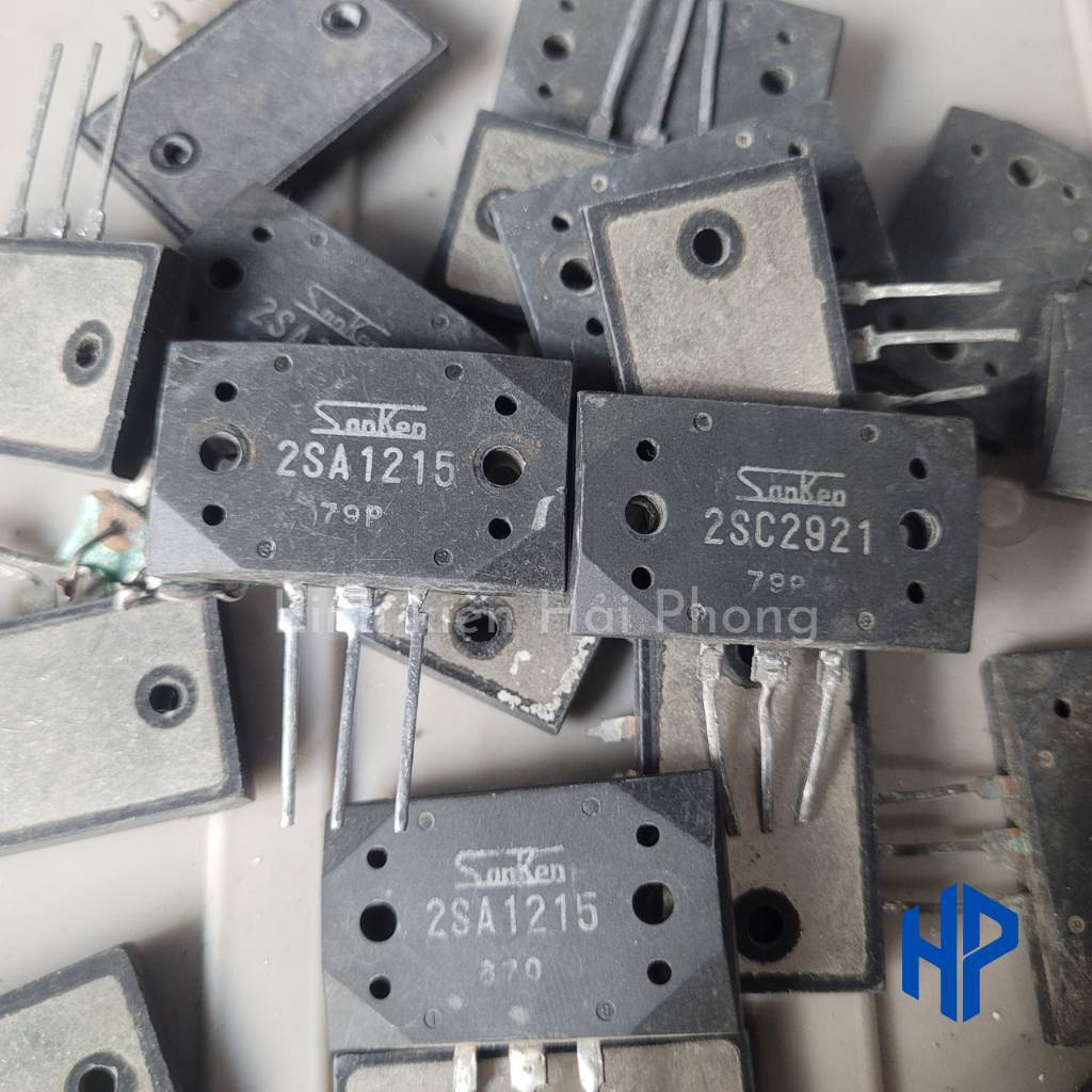 A1215 C2921 cặp sò sanken 2SA1215 2SC2921 tháo máy bãi đẹp bao sống