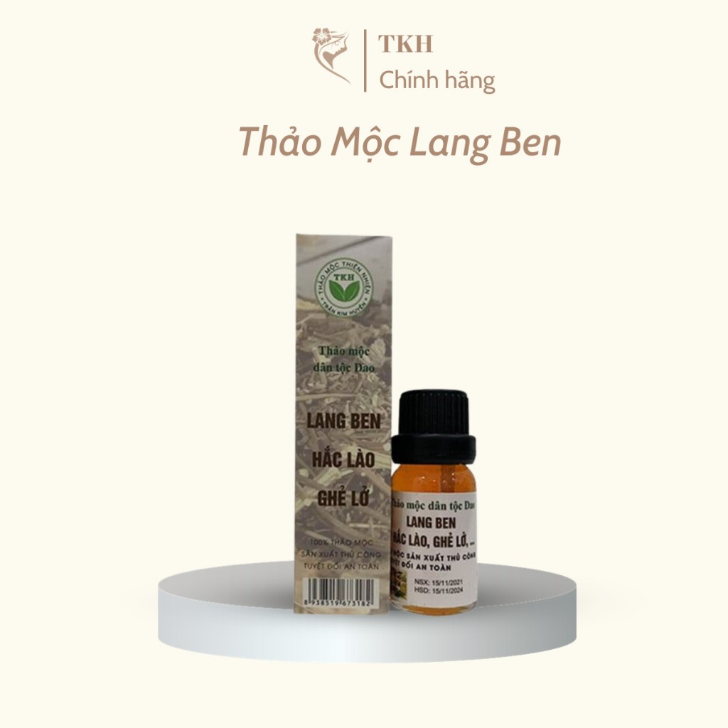 Thảo Mộc Lang Ben Hắc Lào Trần KIm Huyền Hiệu Quả Không Tác Dụng Phụ (Mỹ Phẩm TKH)