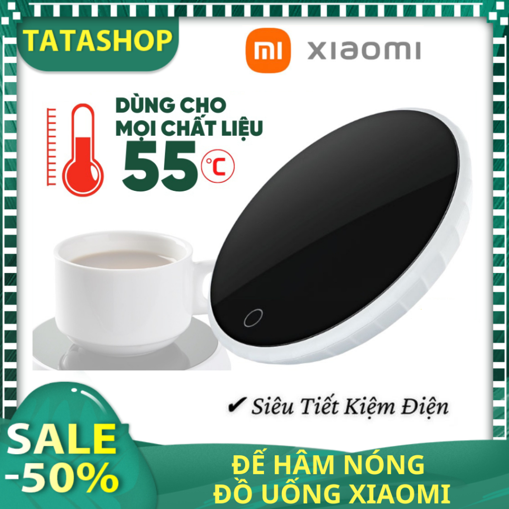 Đế hâm nóng đồ uống Xiaomi Oirm, giữ nhiệt hâm nóng 55 độ, thích hợp mọi loại cốc, siêu tiết kiệm đi