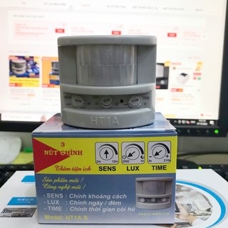 Báo Động Chống Trộm Hồng Ngoại HT1A 3 Nút Chỉnh NEW (HT1A-S)