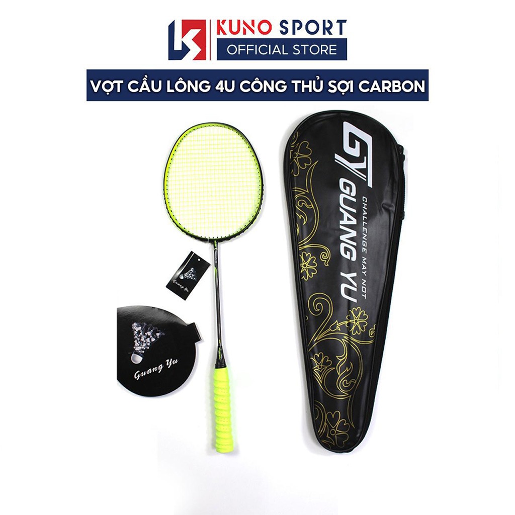 Vợt Cầu Lông 4U Guang Yu Tomahawk 88 Khung Carbon Siêu Nhẹ 82g Linh Hoạt Tốt Dễ Chơi Phù Hợp Với Mọi Người – V08