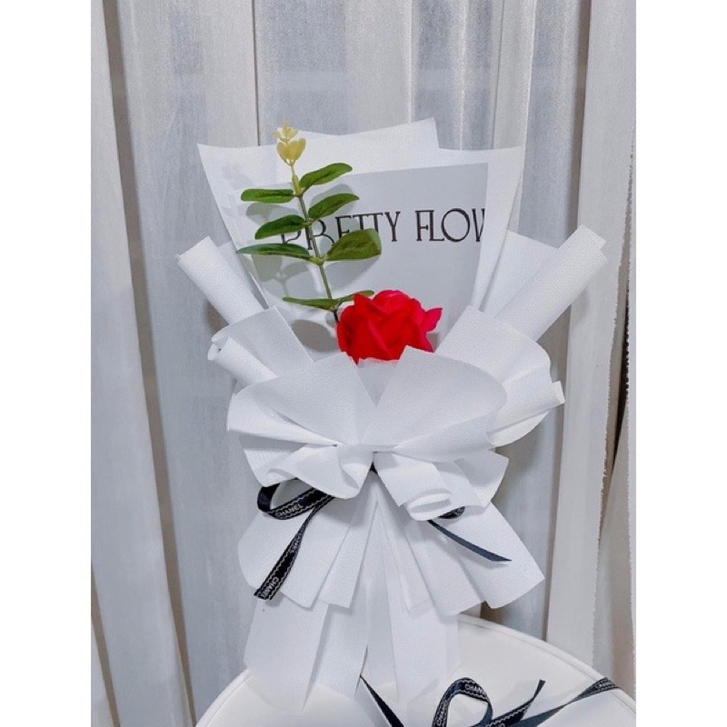 Bó hoa nhũ Dior cao cấp 1 bông