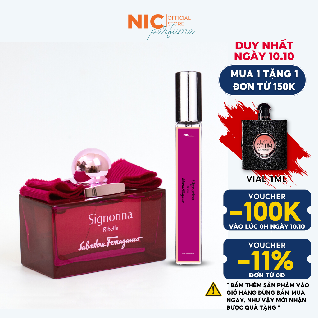 10ml Signorina Ribelle | Nước hoa nữ singnorina