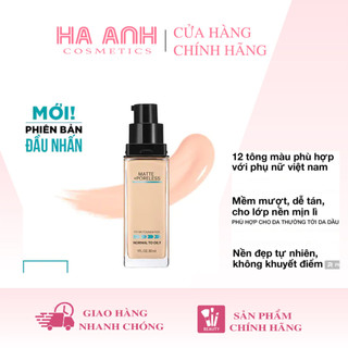 Kem Nền Maybelline Fit Me Matte Poreless Foundation