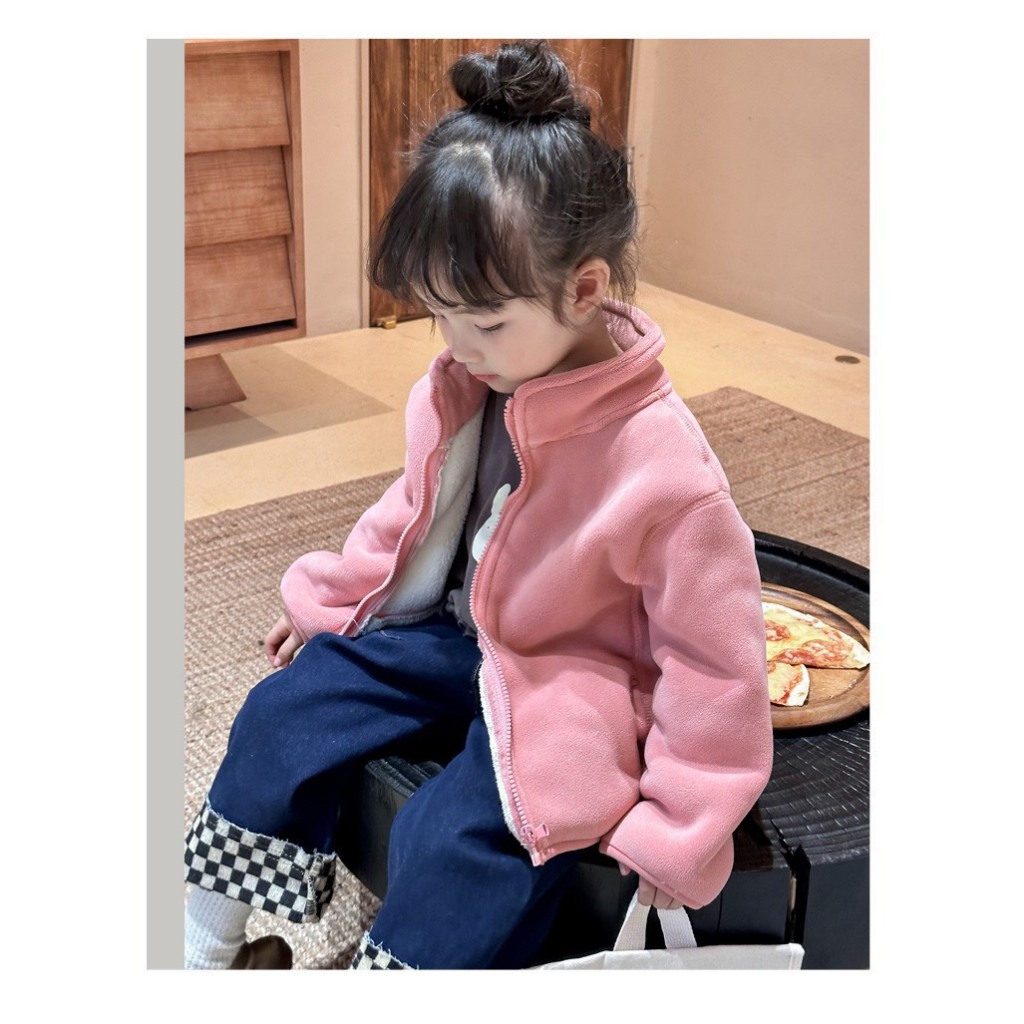 D8975-ÁO KHOÁC NỈ BÉ