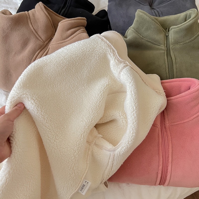 D8975-ÁO KHOÁC NỈ BÉ