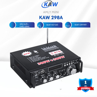 Amly mini karaoke bluetooth kaw bt198b công suất lớn dễ dàng kết nối dùng cho gia đình kaw vietnam