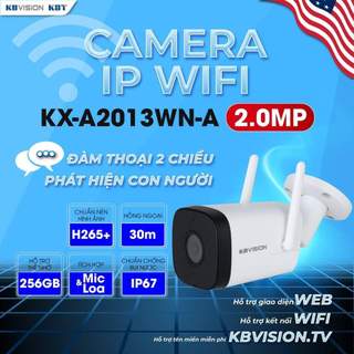 Camera ip wifi kbvision kx-a2013wn-a 2mp thân ngoài trời, hàng chính hãng