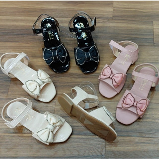 Sandanl bé gái ,dép sandal nơ xích đế kếp mềm êm ma sát tốt cho bé gái XĐNX.