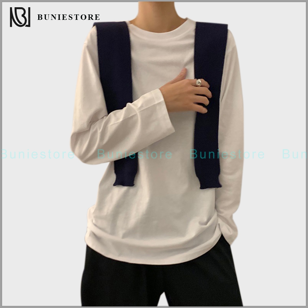 Áo thun nữ tay dài form rộng cao cấp Buniestore hàng QUẢNG CHÂU loại 1