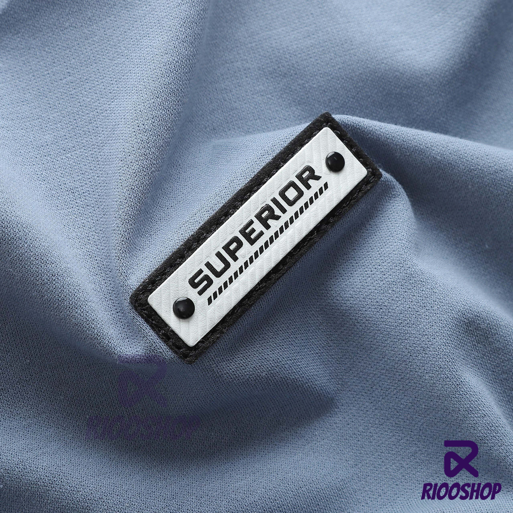 Áo thun nam cổ tròn basic, áo phông nam cotton cao cấp có size lớn, big size màu xanh, kem RIOOSHOP RTX009