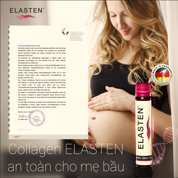 Bộ 7 Ống Collagen Elasten Giúp Da Căng Mịn, Chống Lão Hóa, Tóc Chắc Khỏe - Collagen Số 1 Tại Đức