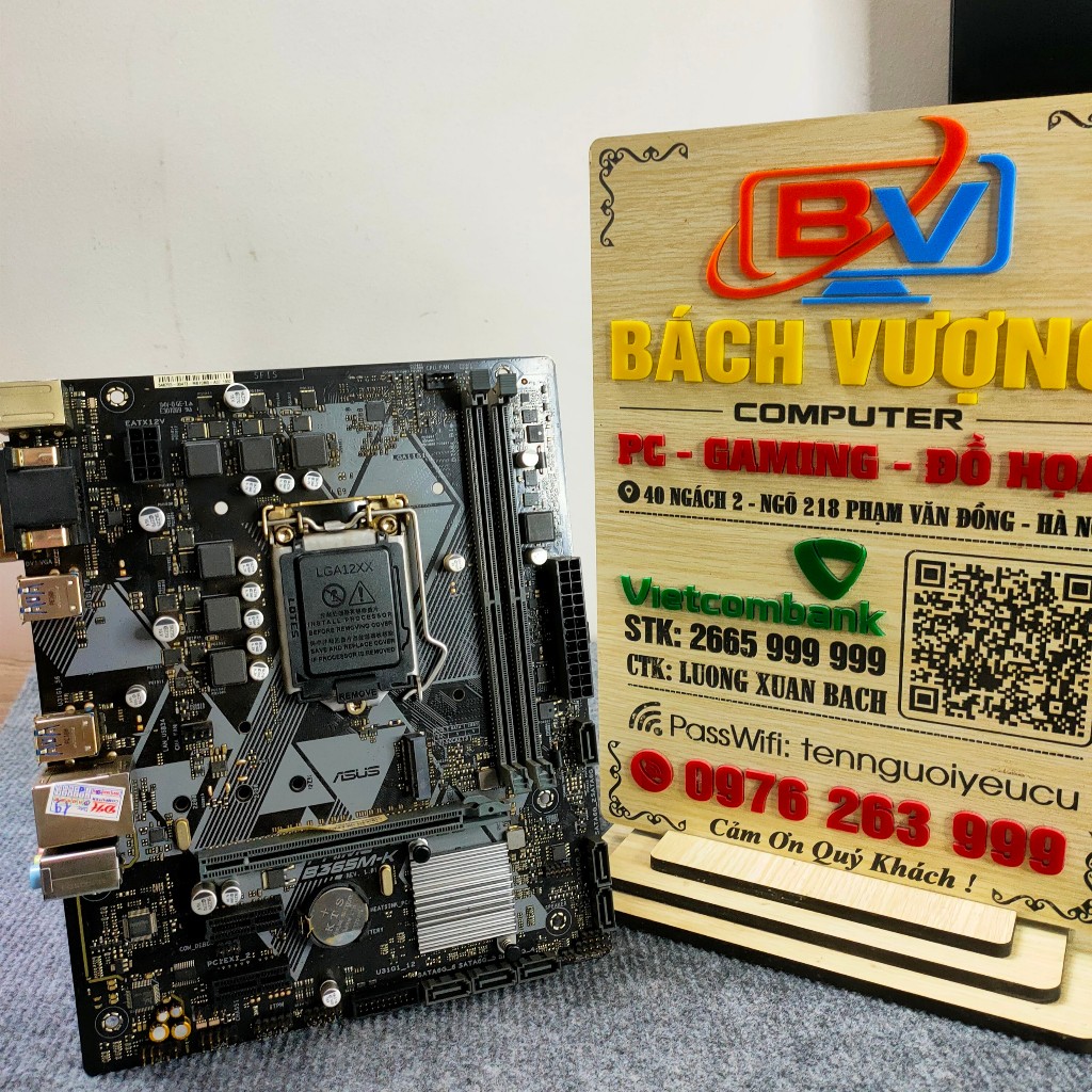 Mainboard ASUS B365M-K 2ND Bảo Hành 1 Tháng