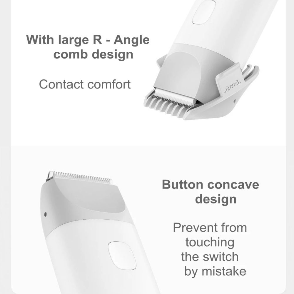 Tông Đơ Cắt Tóc Cho Bé Xiaomi Mitu DIEL0384 - Siêu Êm , Độ Ồn Thấp , Giúp Trẻ Không Giật Mình , Không Khóc