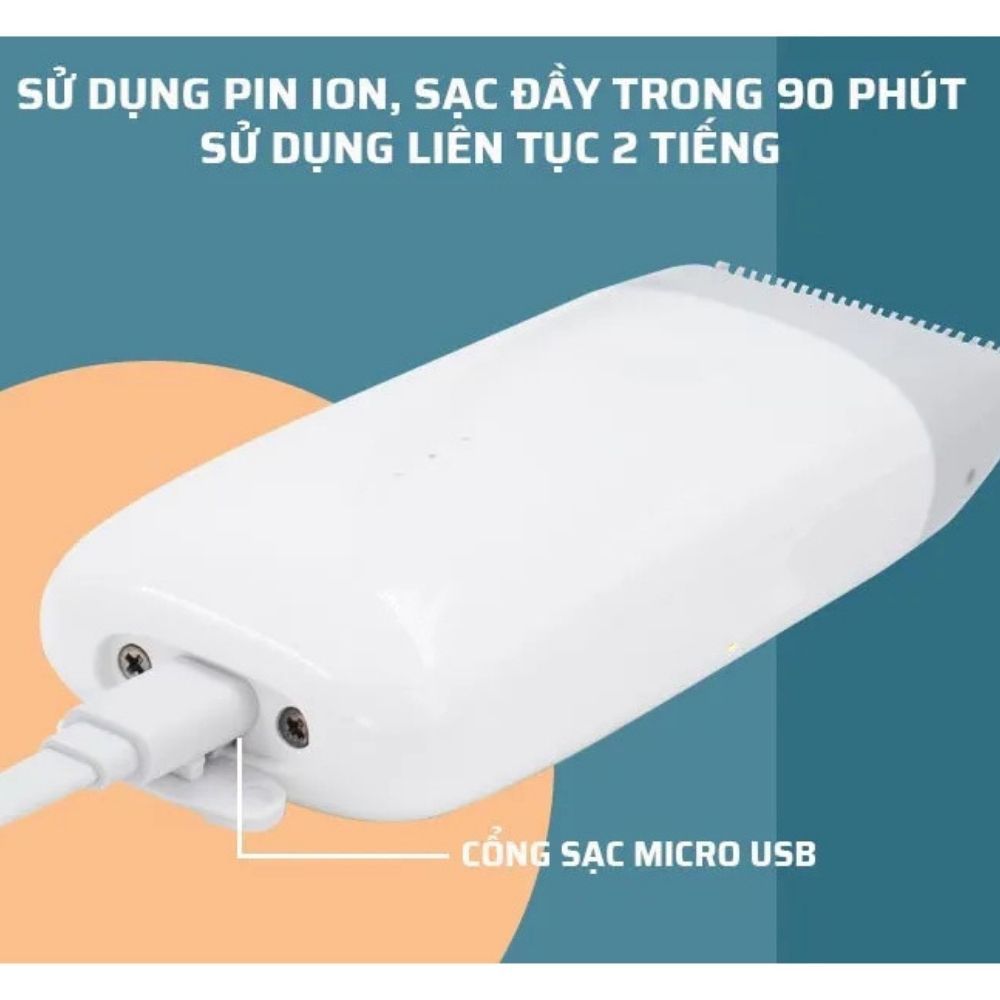 Tông Đơ Cắt Tóc Cho Bé Xiaomi Mitu DIEL0384 - Siêu Êm , Độ Ồn Thấp , Giúp Trẻ Không Giật Mình , Không Khóc