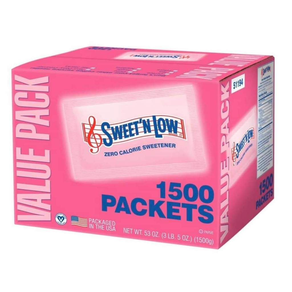 Đường ăn kiêng giảm cân Sweet'n Low của Mỹ combo 50 gói/100 gói màu hồng