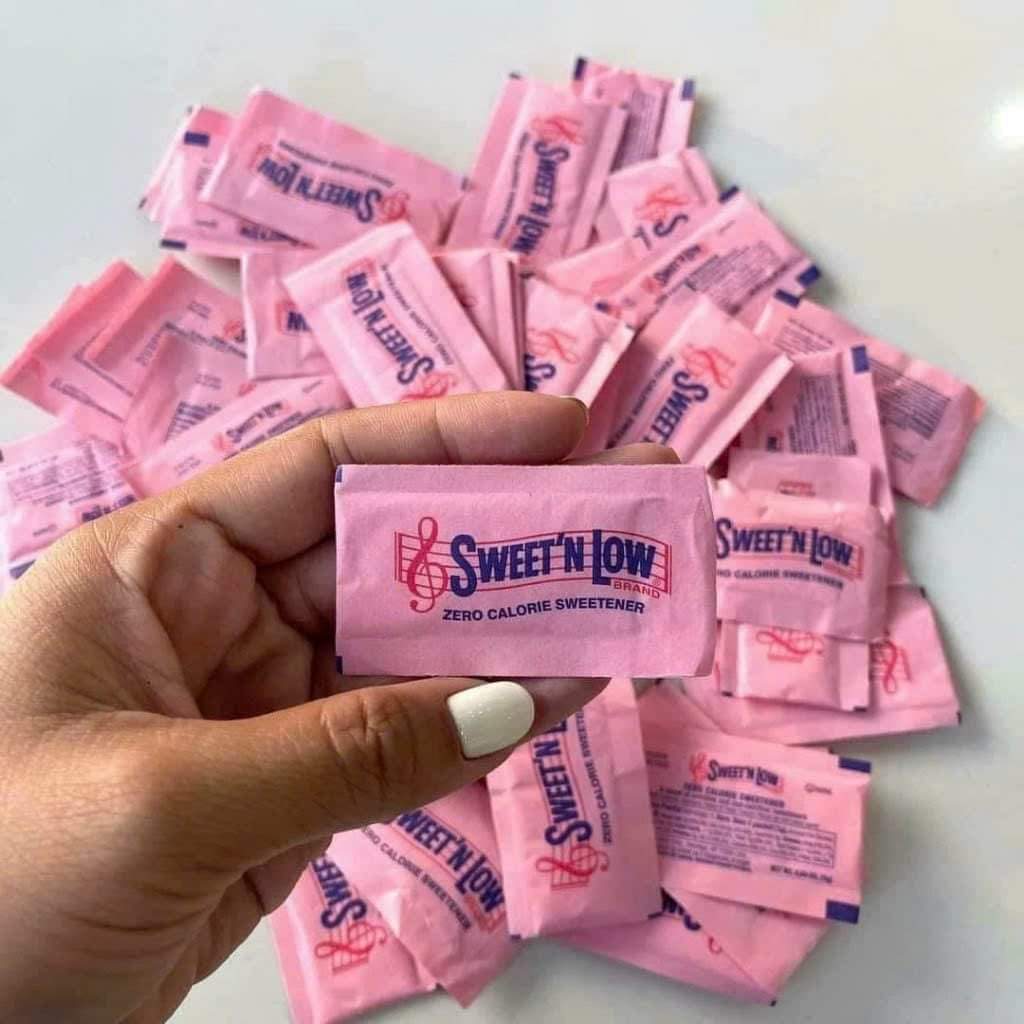 Đường ăn kiêng giảm cân Sweet'n Low của Mỹ combo 50 gói/100 gói màu hồng