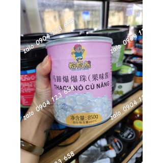 Hạt nổ củ năng - bao bì mới