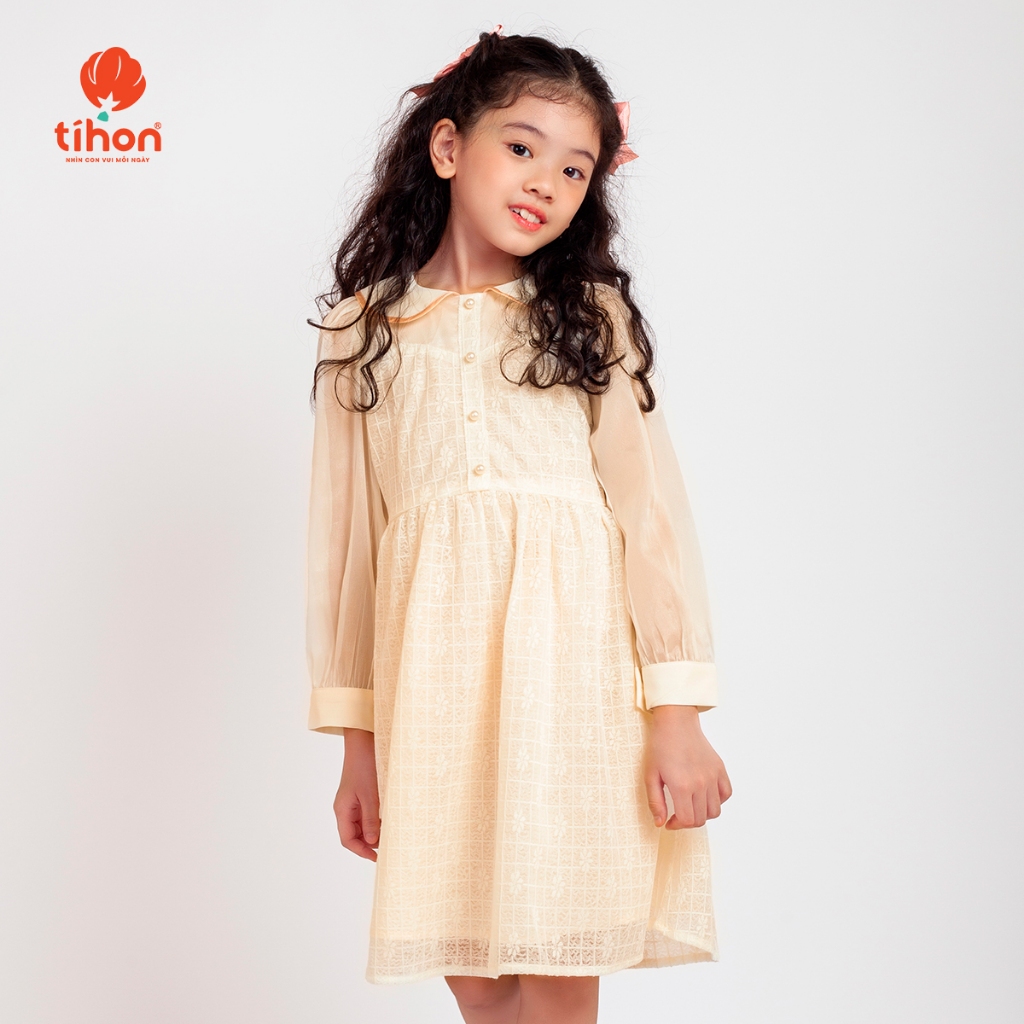 Váy thu đông cho bé gái TIHON phong cách Hàn Quốc siêu xinh từ 11kg đến 40kg VT0750490