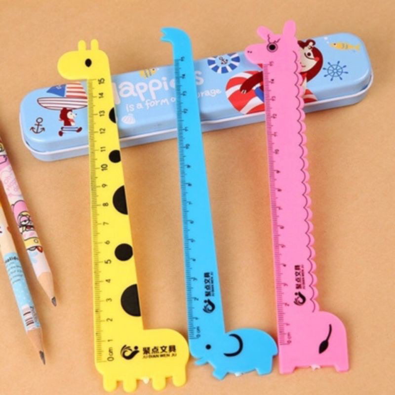 Combo 10 thước gấu cute