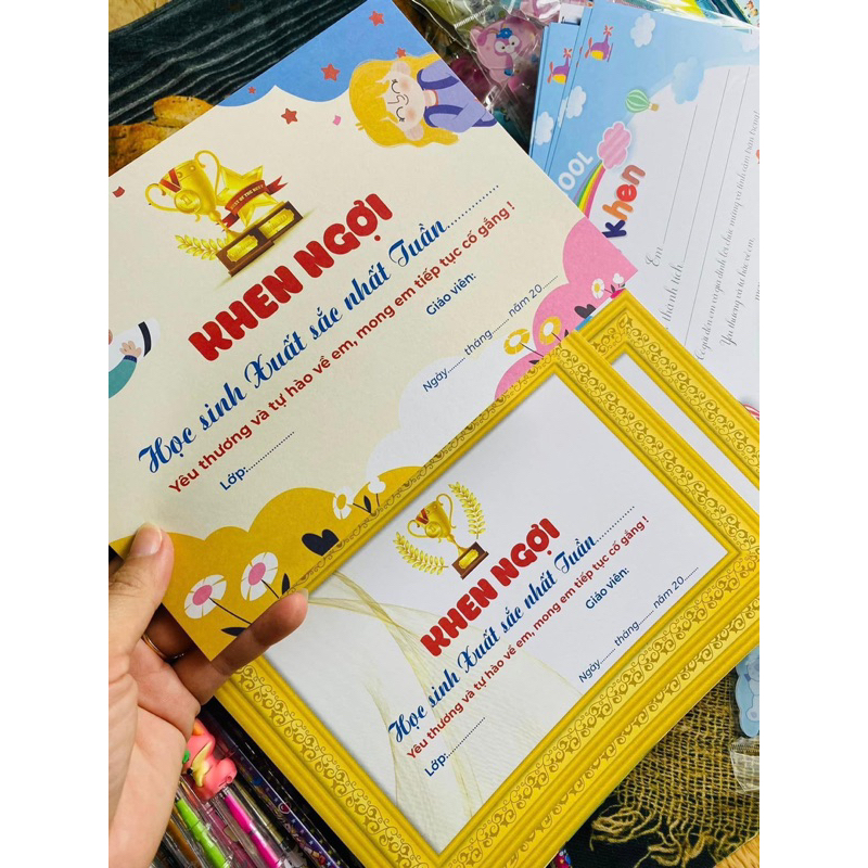 Thư khen ngợi học sinh