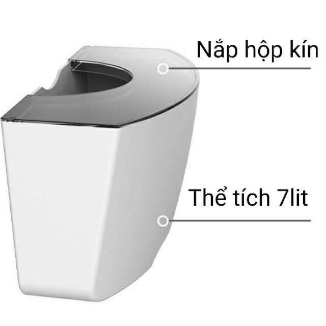 Hộp tăng dung tích đựng thải 7lit - Rèm cho Petree Gen 1, Petree Tròn,petree 2021